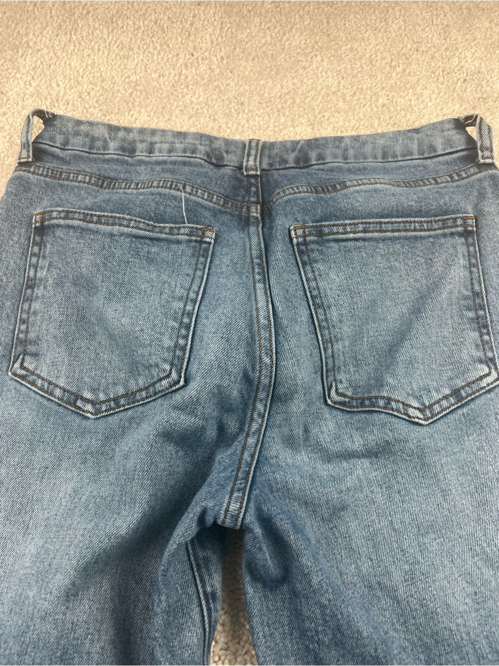 Kut from the Kloth Wide Leg Jeans in Medium Blue Wash - Picture 5 of 6